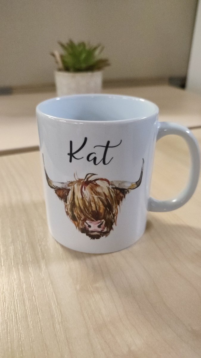 Cutest new work mug from Faye 🥰 (as she's fed up of me not having one!)