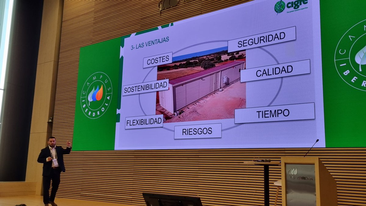 José Besteiro <a href="/iberdrola/">Iberdrola</a> presenta resúmenes Papers CIGRE y soluciones aplicadas con Alberto Picó <a href="/enelgreenpower/">Enel Green Power</a>