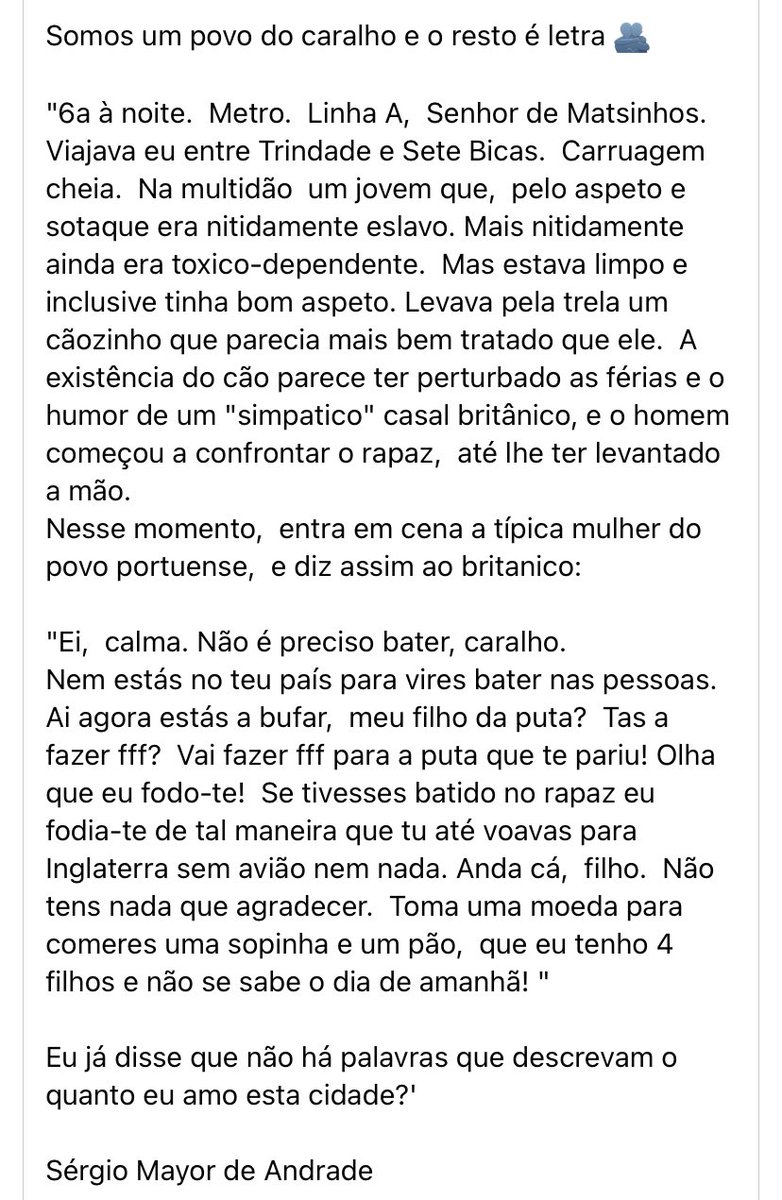 Na rede ao lado (às vezes) também se partilha bom conteúdo.