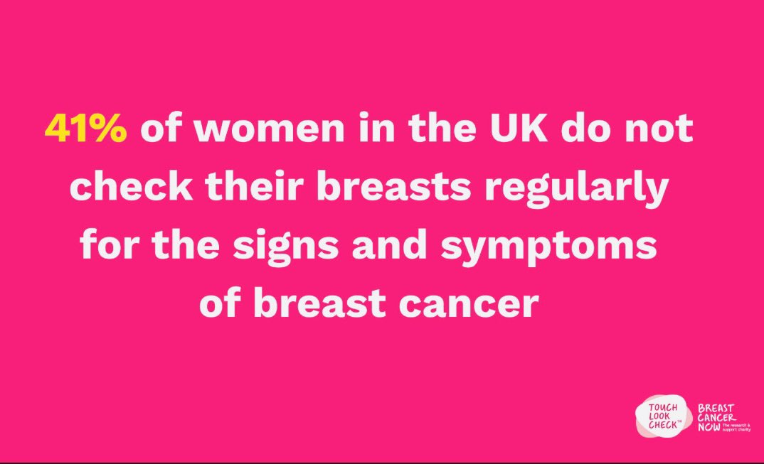 PLEASE PLEASE PLEASE place this on all your social media forums today @breastcancernow #touchlookcheck #breastcancernow October is Breast Cancer Awareness Month-so make sure you don’t just read DO IT 🙏🏻🙏🏻 #breastcancerawareness #read #breastcancerawarenessmonth #survival #share💕