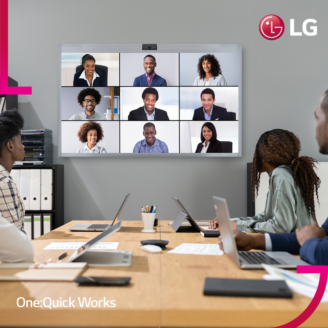 LGAfrica1's tweet image. Take connectivity a step further with the LG One: Quick business solution.
Visit lge.ai/6016Mw7kM to start connecting.
#Lifeisgood #Onequick #works #LG #LGBusinessSolutions