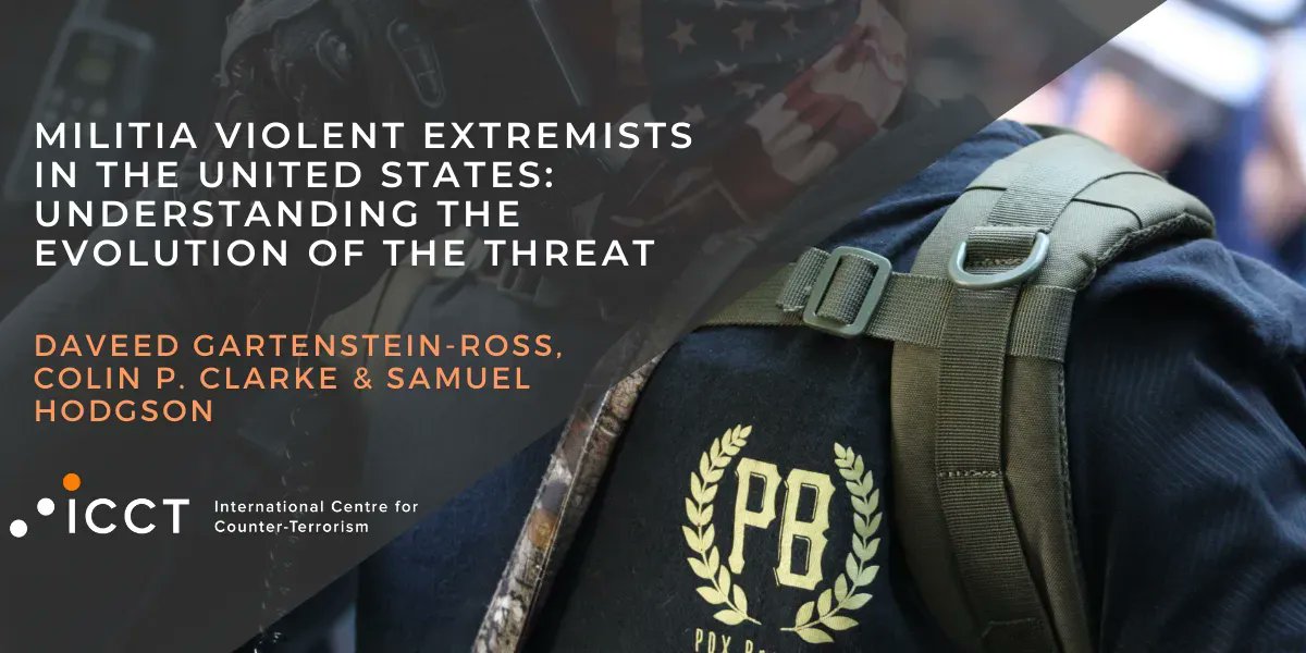 How can policymakers in the #US counter the #threat of #Militia violent #extremists?

In this Policy Brief, <a href="/DaveedGR/">Daveed Gartenstein-Ross</a>, <a href="/ColinPClarke/">Colin P. Clarke, Ph.D.</a>, &amp; Samuel Hodgson explain how US government can limit radicalisation via transparency around its domestic activity: buff.ly/3dQMP4j