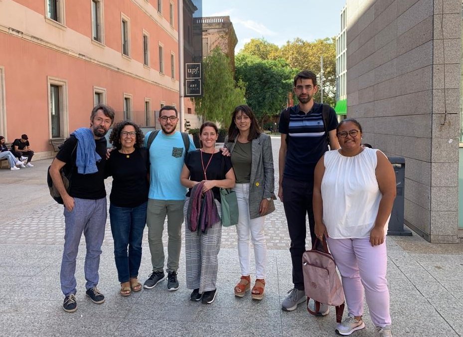 DemoSocUPF's tweet photo. Kick off meeting of the @CienciaGob research project "Long and healthy lives? Uncovering inequalities in morbidity onset variation-LONGHEALTH" led by Iñaki Permanyer @CEDemografia @icreacommunity and our colleague @ASoleauro.
Great team! https://t.co/N3Ly9ONsiL