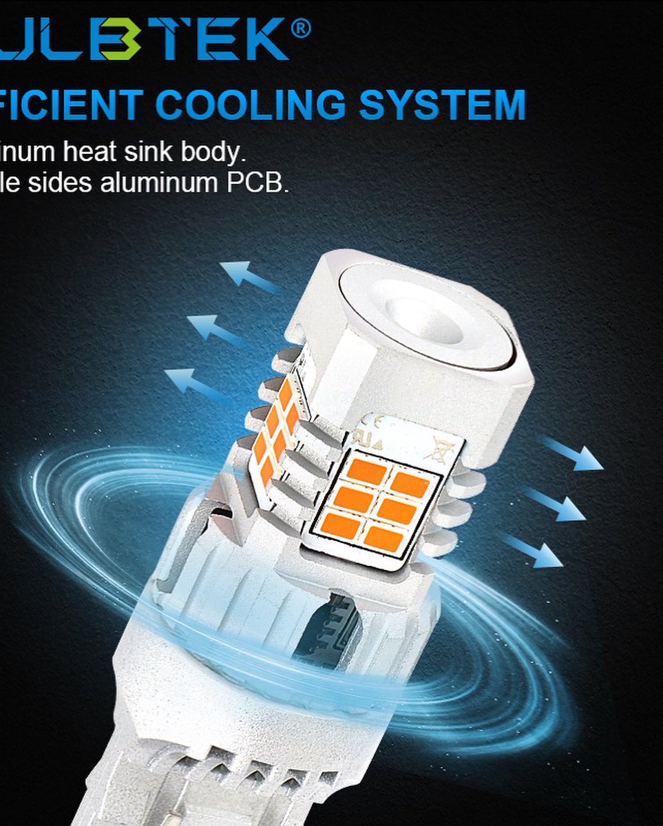 BULBTEK_LED_5's tweet photo. 🔥SMD3020-4 Car LED bulb.
👍Super bright 24W, strong CANBUS, non-polarity.
👉Available color: White, Red, Amber.
✅Application: Turning, Reversing, Braking.
🌐https://t.co/aGVMTc99o5
#BULBTEK #SignalLEDBulb #TurningLEDBulb #ReverseLEDBulb #BackupLEDBulb #BrakeLEDBulb #TailLEDBulb https://t.co/XW766EXugW
