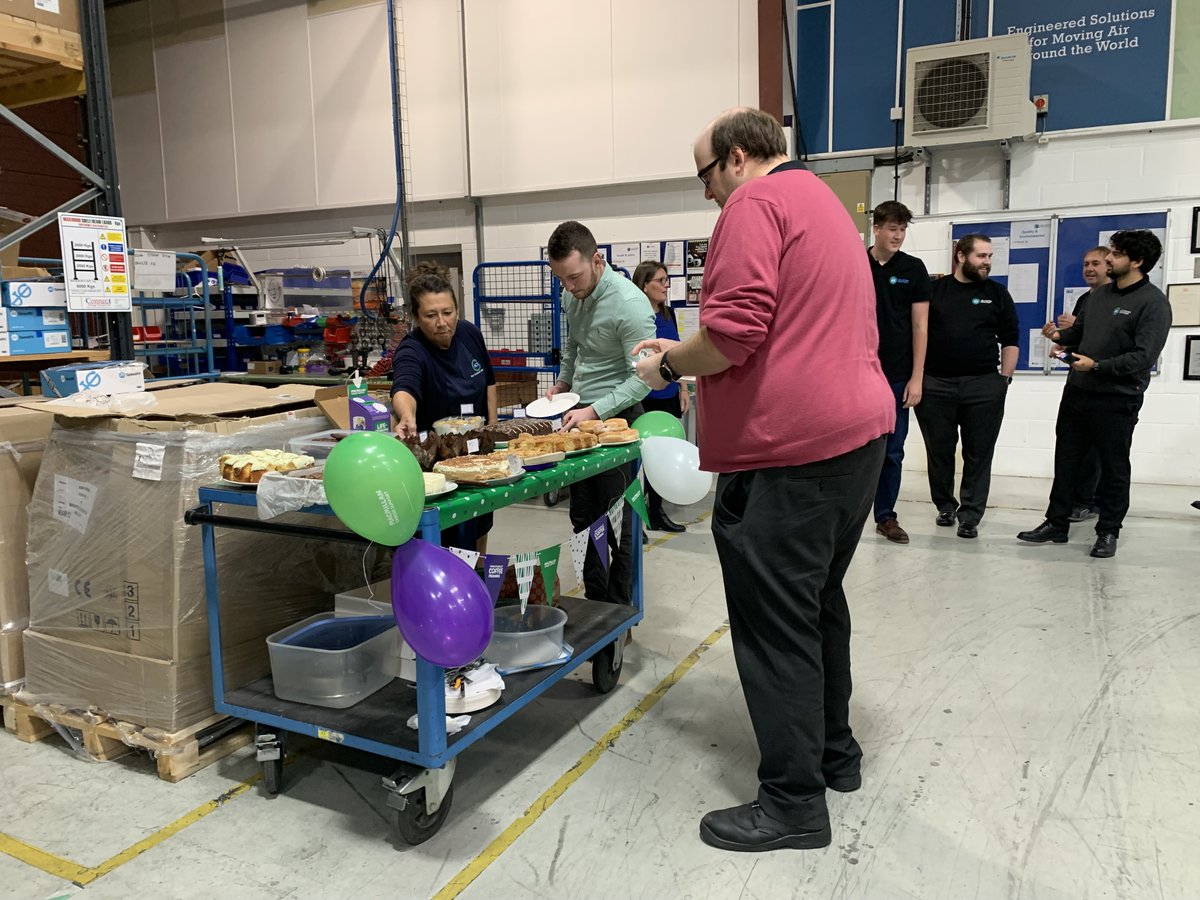 AirControl1969's tweet photo. Our @macmillancoffee was once again well supplied and proved very popular! Our Teams raised a record £285, matched by a donation from ACI. So the event raised a whopping £535. 🥂🥂  Thank you to everyone who took part in baking, donating and eating!🧁🥮 https://t.co/I5HsFJY6BR