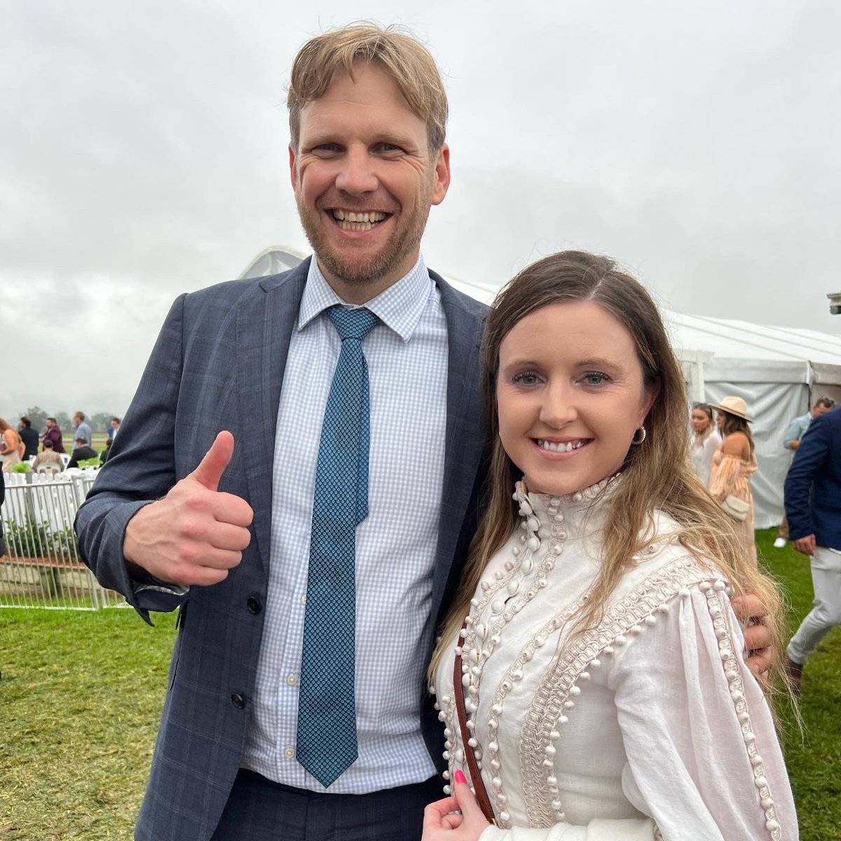 DimityMaher's tweet photo. The before, when @BBakerRacing thought I was some crazy stalker taking photos of him to after when he realised I’m just a super fan of his 😂
…
#horses #horseracing #racing #daymade #fan #bjornbakerracing #scone #sconeraces #racingnsw #happy #idol #smile https://t.co/pbsrFUxNmf