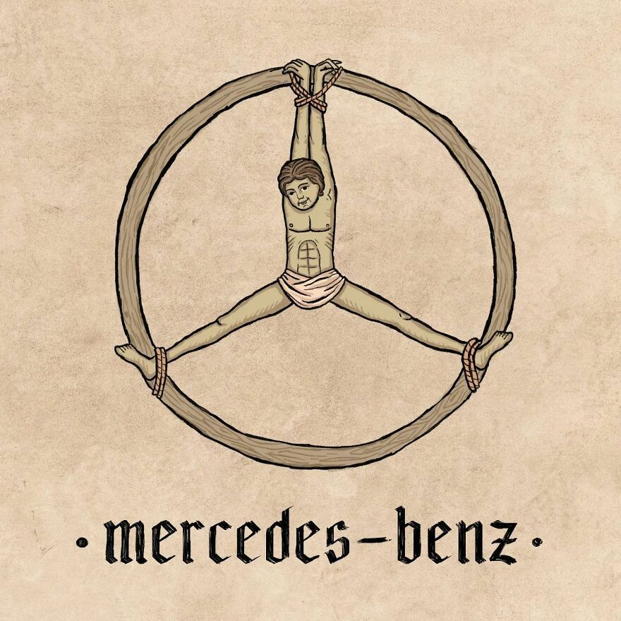 mideysmith01's tweet photo. What popular brand logos would have looked like in the middle ages 😂

THREAD: https://t.co/O3XgNiMJJK