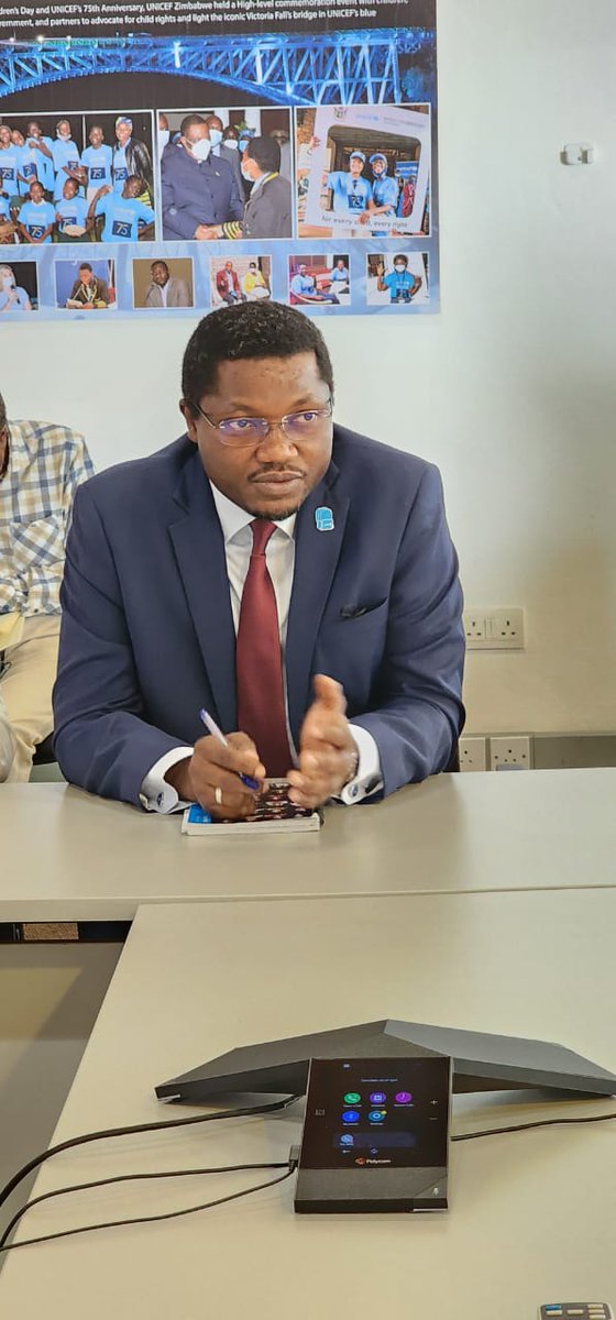 TajudeenOyewale's tweet photo. I opened the media training for @UNICEFZIMBABWE staff this morning facilitated by @louis_vigneault &amp; @NadiaSamJac from @UNICEFAfrica. A child friendly media engagement is key to delivering results #ForEveryChild. https://t.co/BNPRBUUnf2