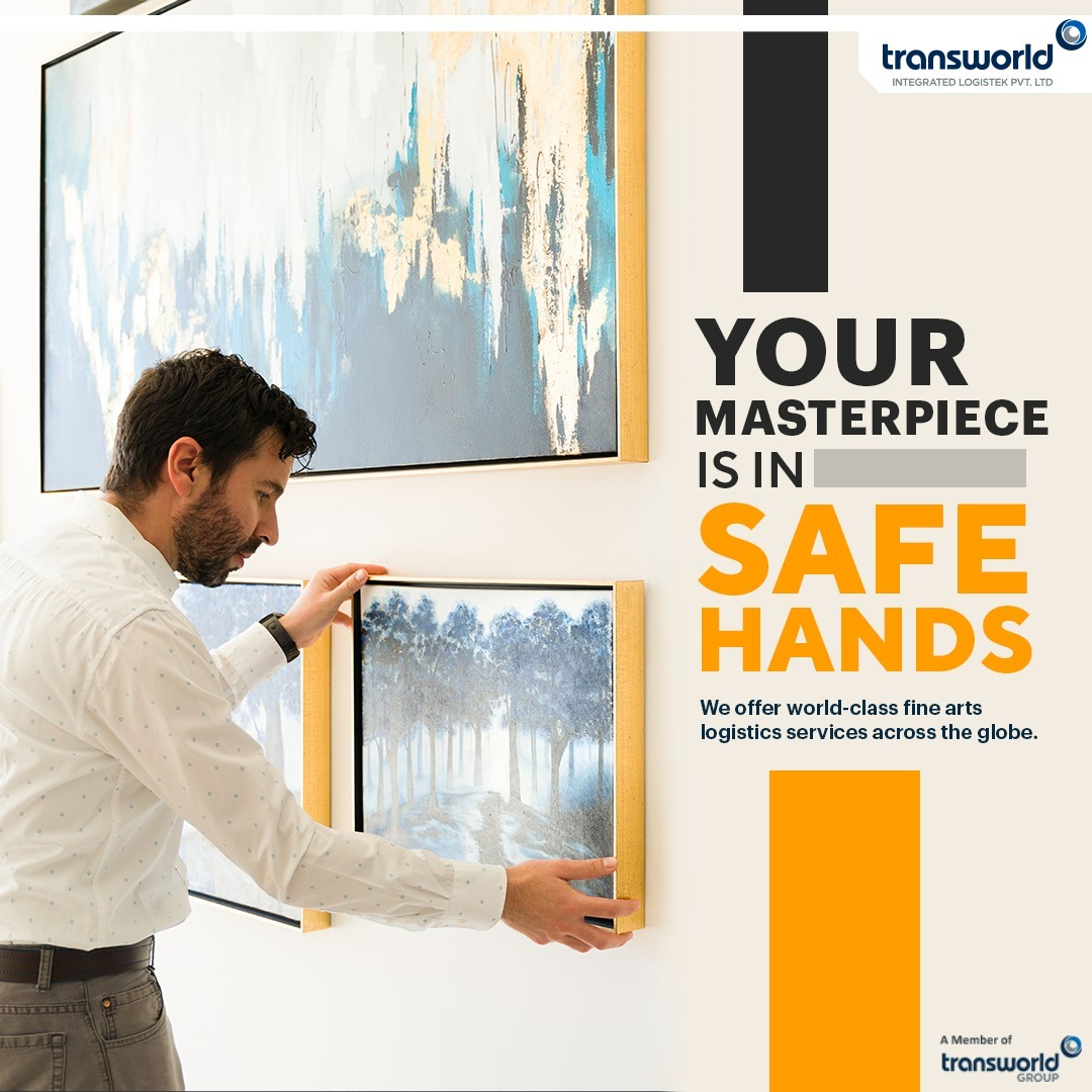 TransworldTweet's tweet photo. Our #FineArtLogistics division delivers your unique and fragile masterpieces across the globe in pristine condition.
Know more: https://t.co/M8tADOSMGn
#TransworldGroup #TransworldIntegratedLogistek #TI #FineArt #Logistics #Unique #FragileCargo #Shipping #Safety #Shipping https://t.co/gZaHbZGWer