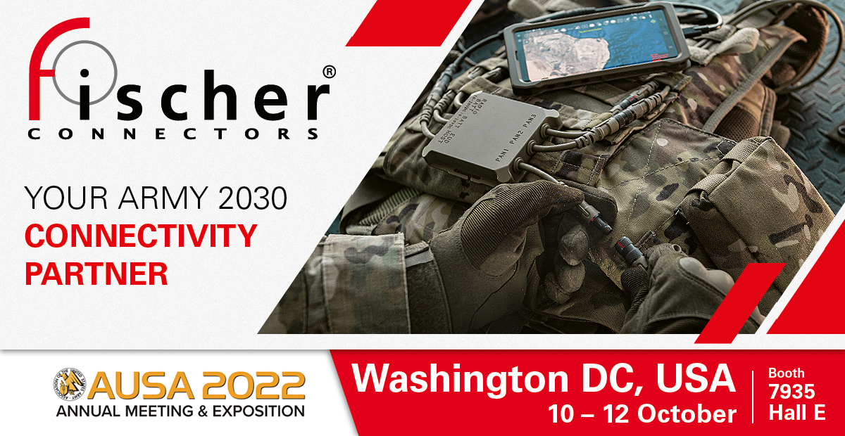 FischerConnect's tweet photo. #SoldierModernization Programs increase the need for power and data management at the individual soldier level. How can these demands be efficiently managed, without adding weight to soldier loads?
๐ก @FischerConnect booth 7935 (hall E) #AUSA2022 https://t.co/u5klM0Yemu https://t.co/FgmvJBeYuo