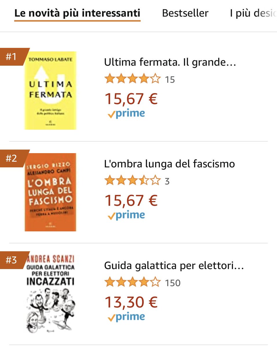 Tommasolabate's tweet photo. Le novità più interessanti.
#UltimaFermata, in libreria, in edicola, e anche 👉 https://t.co/33c4G3UMEo https://t.co/zZRJtJDu31