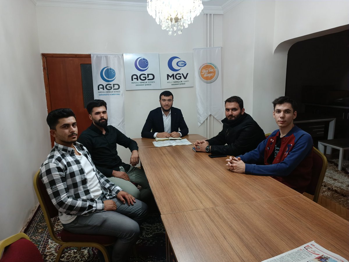 3. Bölge Başkanımız, Aksaray Şube Üniversite Komisyonu Planlama Kampını ziyaret etti.