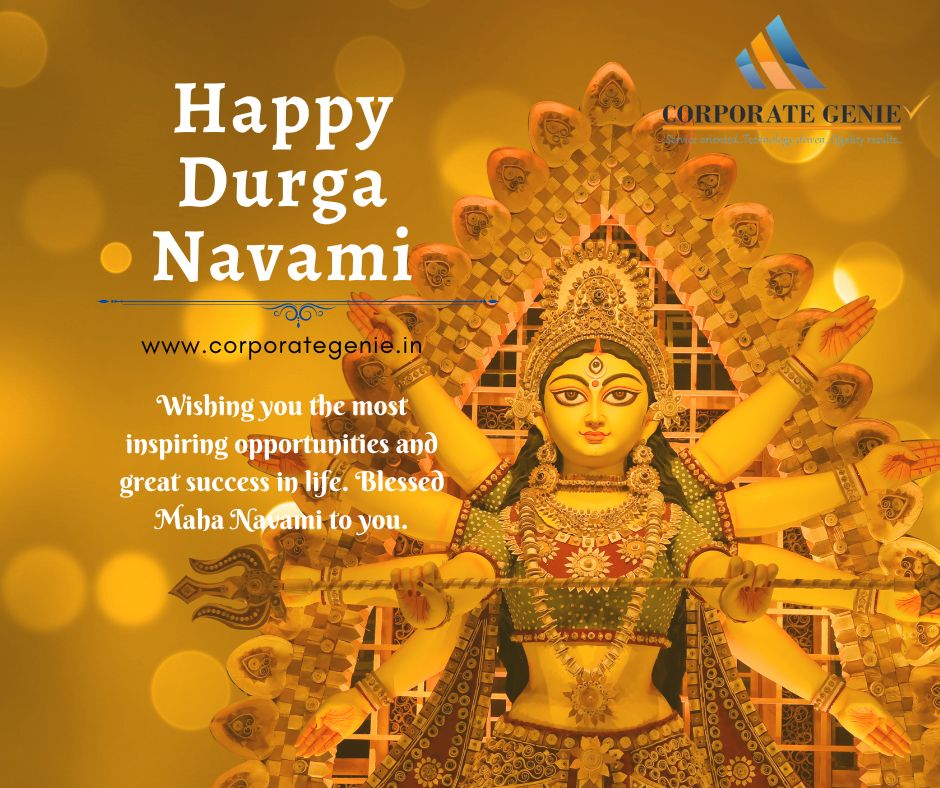 corporategenie1's tweet photo. #festivities #happynavami #durgablessings
#snehsanskritifinancialsolutionadvisorsllp #corporategenie #OnlineFinancialAdvisor #gsttaxpay #gstregistrationcheck #October2022 #consultexpert #maygst #returnalert #information #itrreturns #gstupdates #MSME https://t.co/jqzDlrpujQ