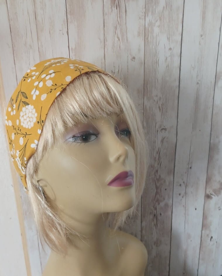 LidaMFDavis's tweet photo. Excited to share the latest addition to my #etsy shop: Hair Bandana for Women, Three Inch Wide for Chemo Alopecia Hair Loss, Popular Mustard Yellow Head Scarf, Workout Headband, Cotton Headscarf https://t.co/wkd2vQbZDQ https://t.co/M8jJiCLAiO