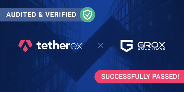 Tetherex_pro's tweet photo. The audit smart-contract #Tetherex was carried out by an independent company GROX Solutions. Short summary: In the tetherex smart-contract were found no vulnerabilities and no backdoors. Full report to the link:  https://t.co/ypBoKN75gw https://t.co/zoTbV4Cv6E