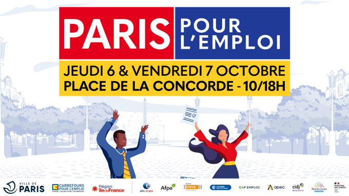 hanploi's tweet photo. [🚨 #SAVETHEDATE: jeudi et vendredi !]
@UnirhThransitio vous attend au #Salon #ParisEmploi  (#PPE) pour vous conseiller et bien sûr vous faire découvrir https://t.co/nisdch8SYn, #jobboard à destination des personnes en situation de #handicap... + d'info➡ https://t.co/UbxTWvGEGU https://t.co/Ayt4SIOYpy