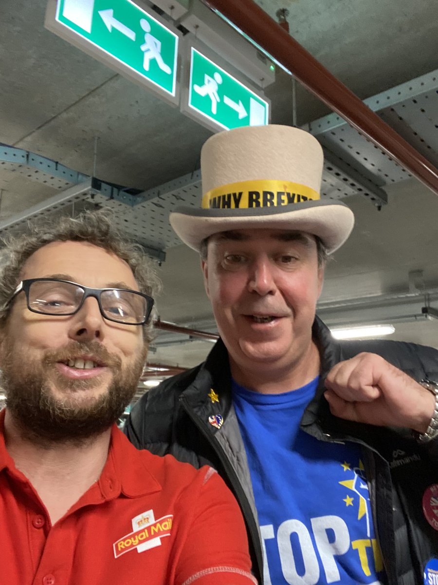 NineInchNeil's tweet image. Just met @snb19692 Steve Bray whilst out on delivery. Legend!