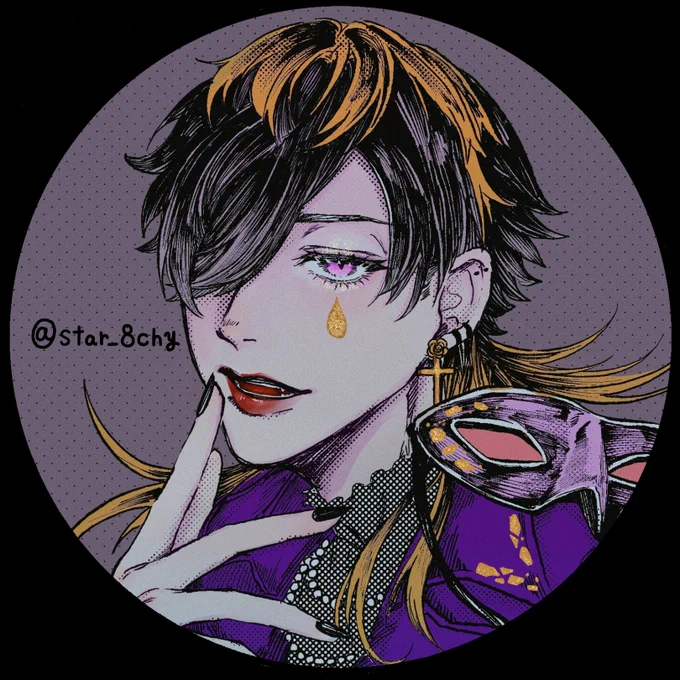 # いいねした人のアイコンを自分の絵柄で描くツイートにリプライを送ってくれた方のアイコンをお借りしました好き勝手描いてすみません超楽しかった 
