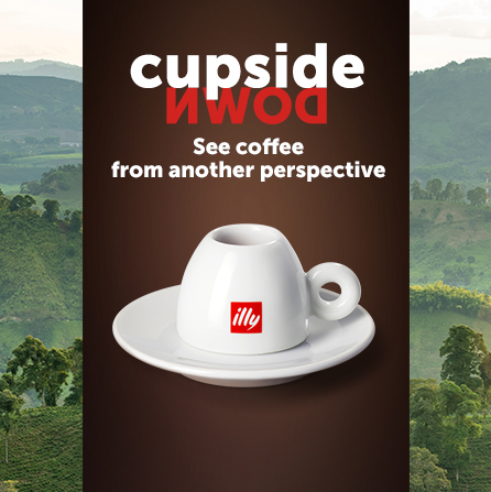 #CupsideDown Descubre por qué elegir nuestro café es más que una simple elección de sabor y míratelo desde un punto de vista diferente. illy.com/cupsidedown #InternationalCoffeeDay #OneMakesTheDifference