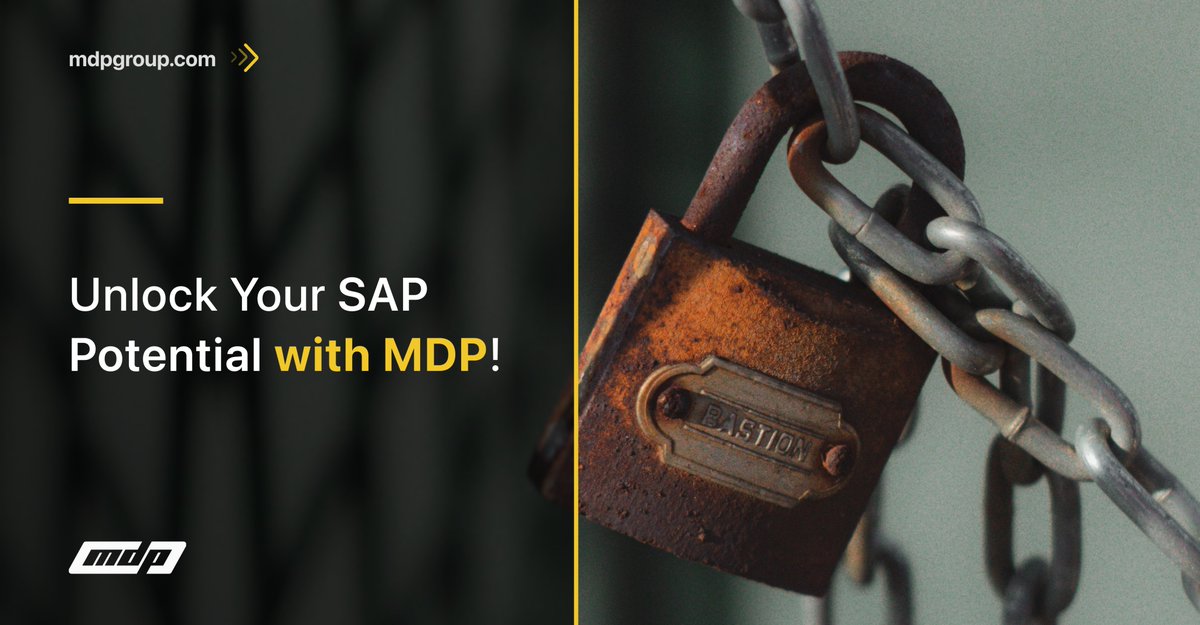 We know what SAP can do. We can help you get it maximum 💯

Be a step ahead of the game with our advanced SAP Consulting Services… and find out how we can help you! 

mdpgroup.com/en/

#sap #sapdevelopment #sapconsultancy #sapabap #sapfiori