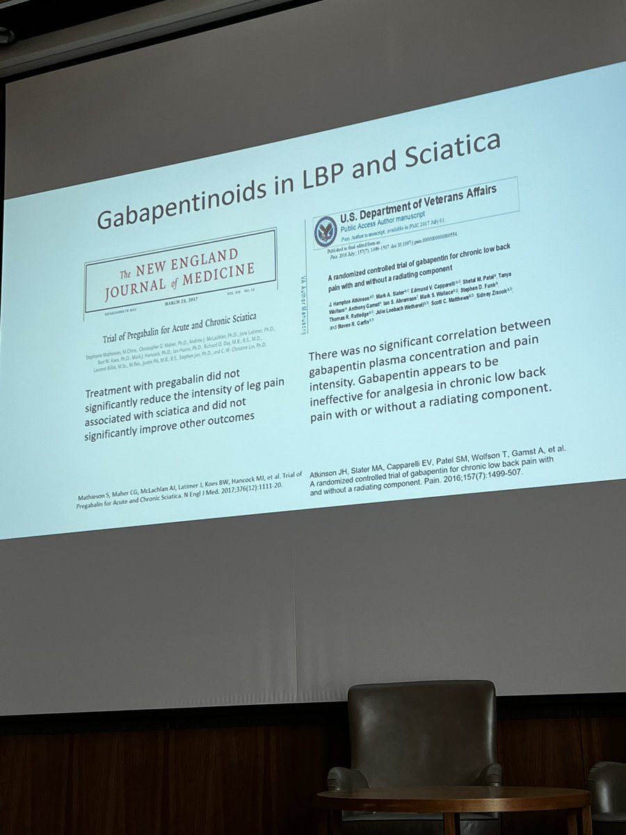 claralexlobo's tweet image. Heading now to #gabapentinoids 
Are they effective in neuropathic pain? 600md/d of pregabalin - It works, but not fabulous - 41% effective! But is addictive! 
The combination of opioid + gabapentinoids is more addictive &amp;amp; increases the risk of 💀 !!
