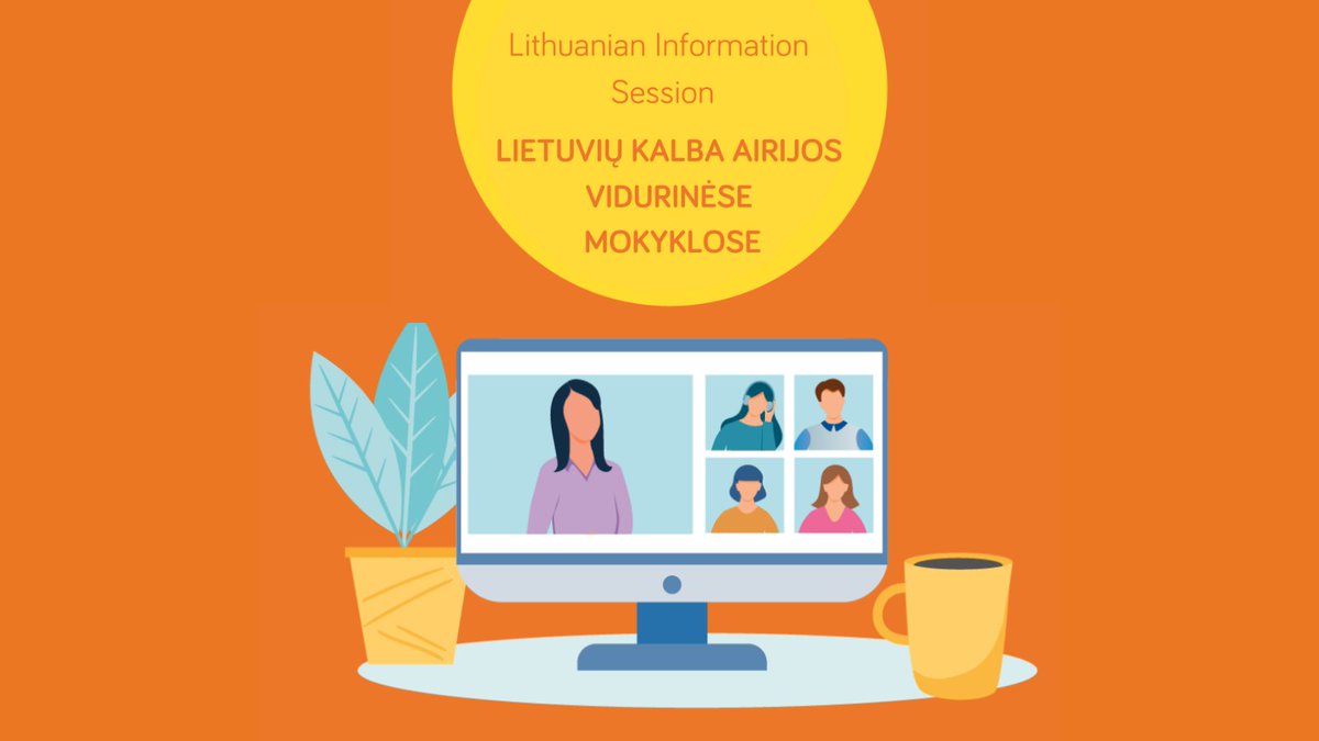 Interested in Lithuanian as a Leaving Cert subject? We are holding an information session about the new Lithuanian Curriculum Thursday 27 Oct to help parents and students become more familiar with the subject. For more information and to register click bit.ly/3S2bS3w
