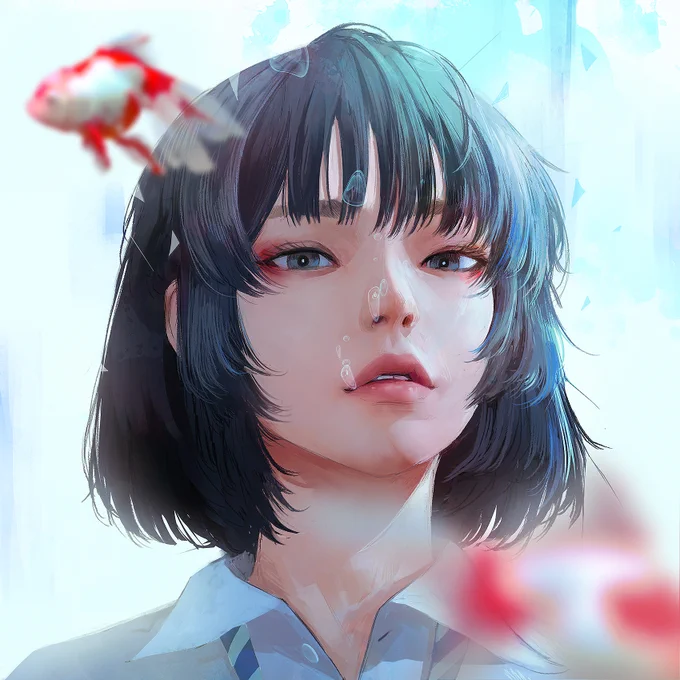 透明です 