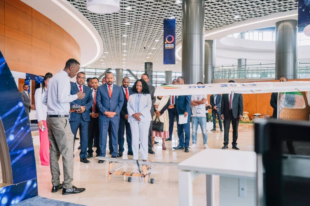 As we inaugurate #Ethiopia’s Science Museum; launch a technology exhibition &amp; open the first PanAfrican AI conference today, all are essential for networking, learning &amp; co-creating across the continent, as we strive to empower Africa through digital transformation.