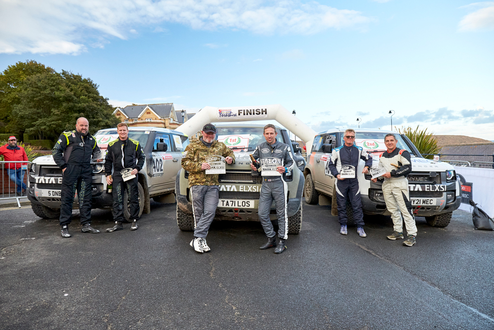 tataelxsi's tweet photo. The Tata Elxsi Bowler Defender Challenge 2022 round was held this weekend at the Trackrod Rally in Filey, North Yorkshire. After two rounds, Jamie & Chris are still on hold in a strong position. Congratulations!
Read more: https://t.co/3LRBvywxNc
#TataElxsi #BowlerDefender #JLR https://t.co/qaPLCuvBaQ
