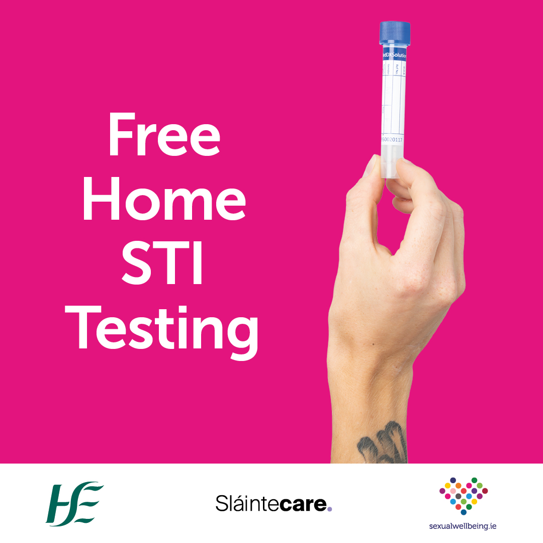 HsehealthW's tweet photo. Our Sexual Health and Crisis Pregnancy Programme announced today that people 17 and over can now access a free home test for sexually transmitted infections via https://t.co/U9EhmXwwrj  #STIHomeTesting  @_respectprotect https://t.co/HujXgODQd8