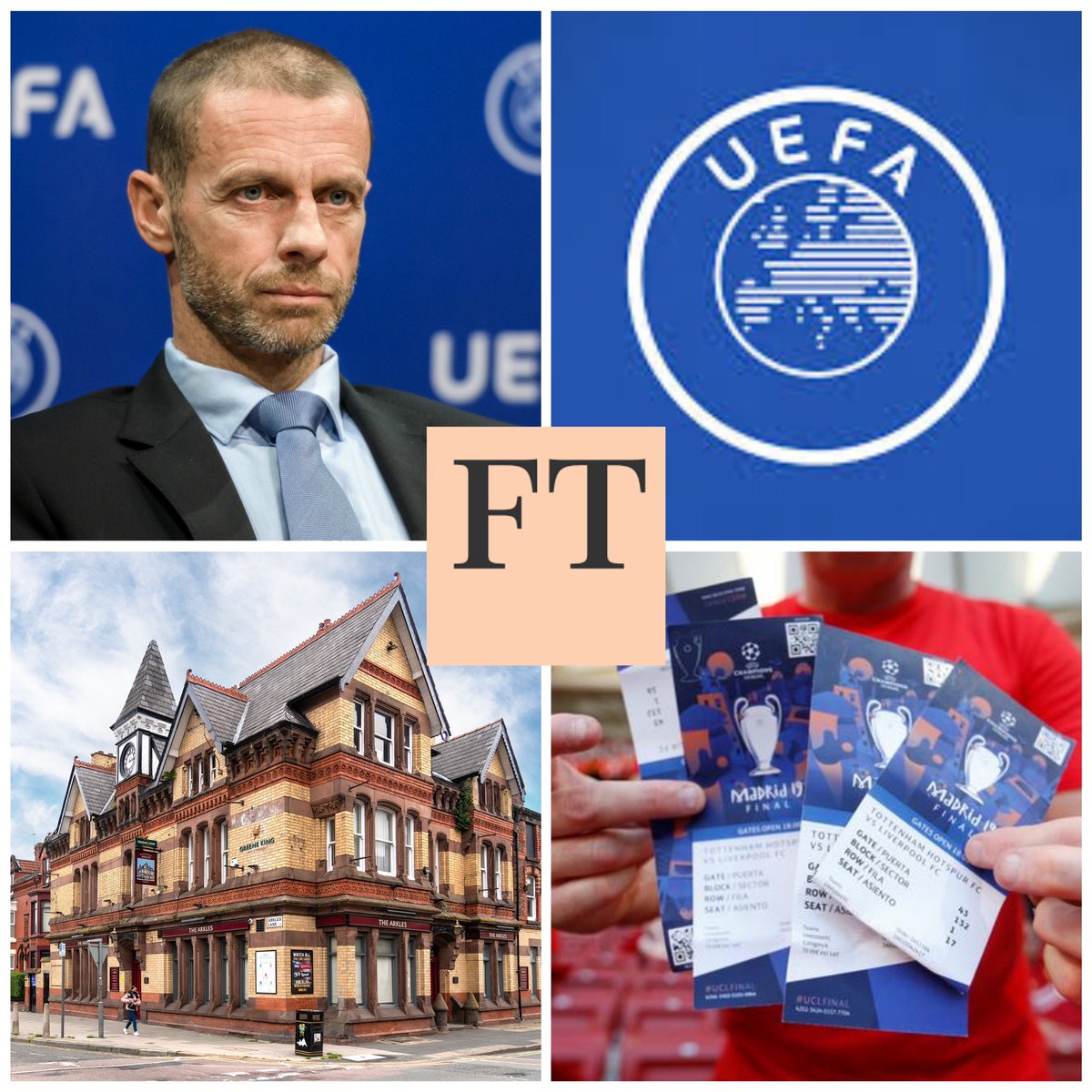 NEW: #UEFA commence crackdown on ticket sales in this week’s round of games. Undercover officers will solicit tickets pre game with offenders found selling tickets to be subject to severe punishment including 3 year stadium ban and potential incarceration. H.