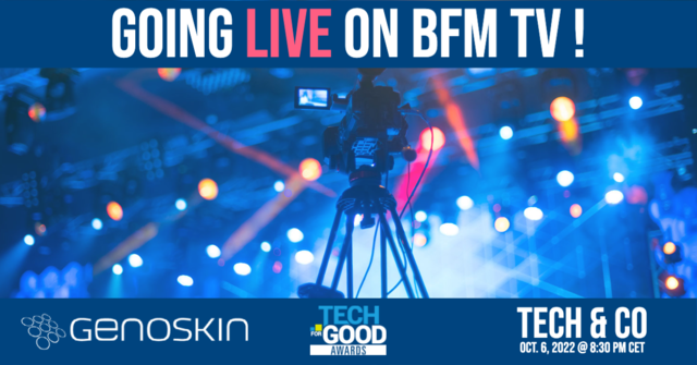 We’re delighted to announce that <a href="/Genoskin/">Genoskin</a> is among the 4 finalists of <a href="/BFMTV/">BFMTV</a>’s and <a href="/FRdigitale/">France Digitale</a> <a href="/TechForGoodBFM/">Tech For Good Awards</a> Awards this year! 

Tune in to Tech &amp; Co on Oct 6th-8:30pm CET and learn from Eric Merle, our CBIO, how we help change the way drugs are currently developed !