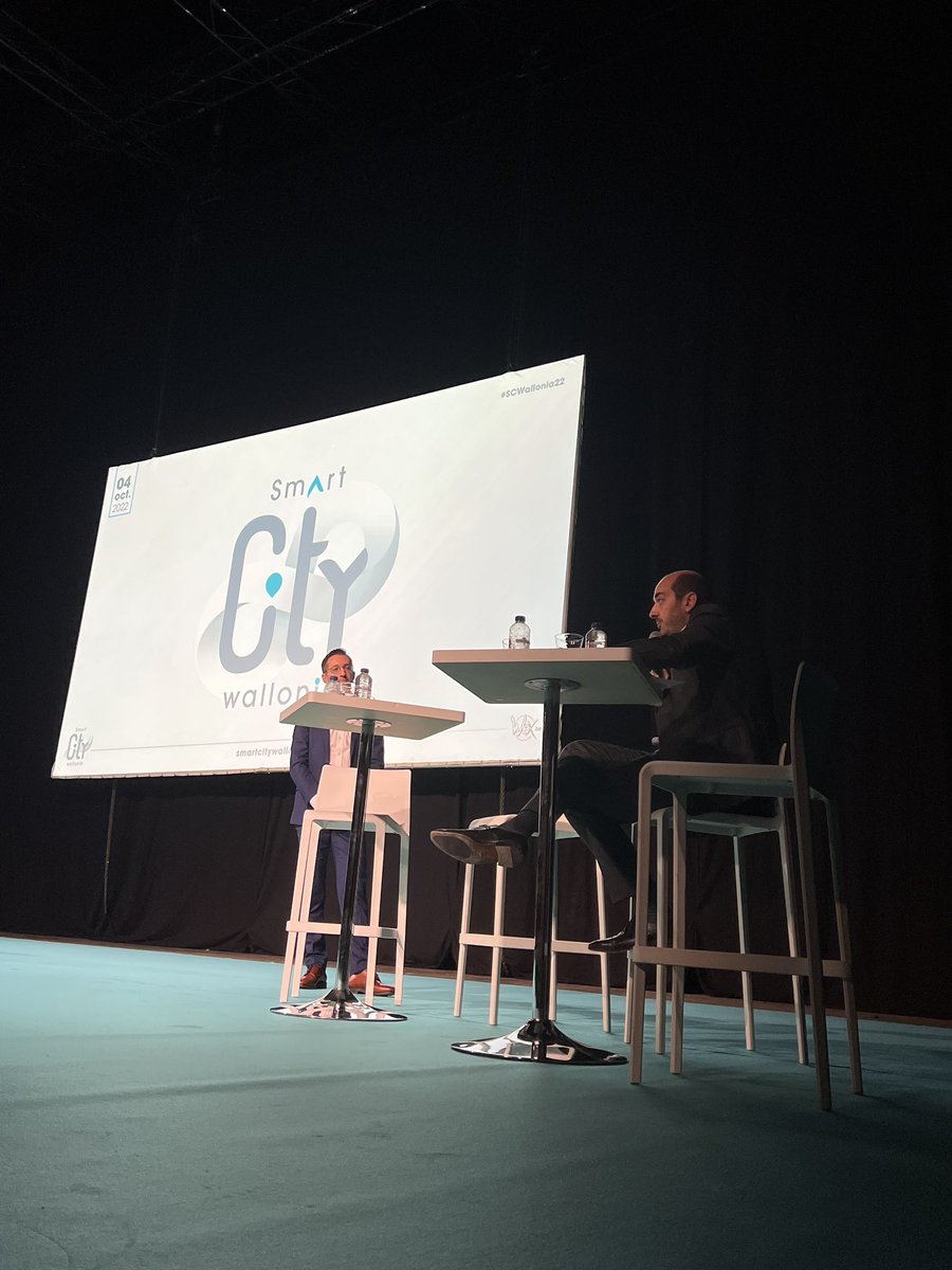 🎤 Inauguration de cette journée en présence de Mathieu Michel, Secrétaire d’État à la digitalisation et Pascal Poty, Directeur du Pôle Prospective &amp; Intelligence Territoriale !

#scwallonia #congres #smarteconomy