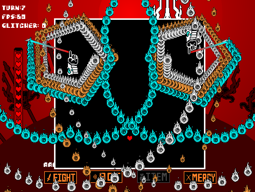 CatfighterZero's tweet photo. #fangame #devlog #undertale
False reset devlog #2:
some new turns I guess? https://t.co/wqZqgmcu7x