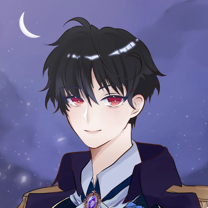 made a version of julie with black hair hehe since blue haired julie is from OME while black haired julie is from canon. 