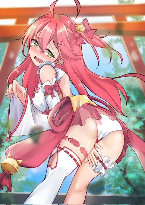 尻に神を宿したい🤔
#miko_Art 