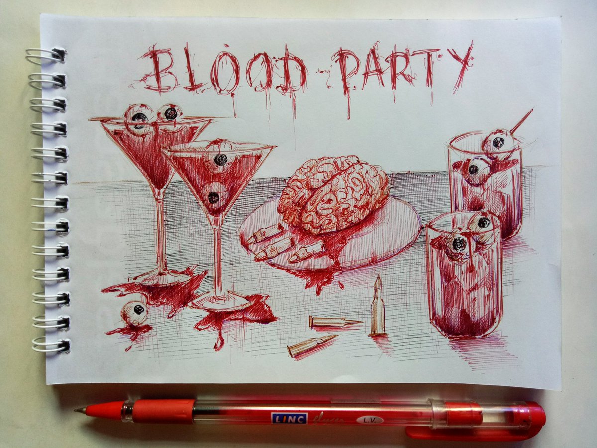 Tw// blood
Day 4 : Party
#Revotober #WhatsHappeninglnMyanmar