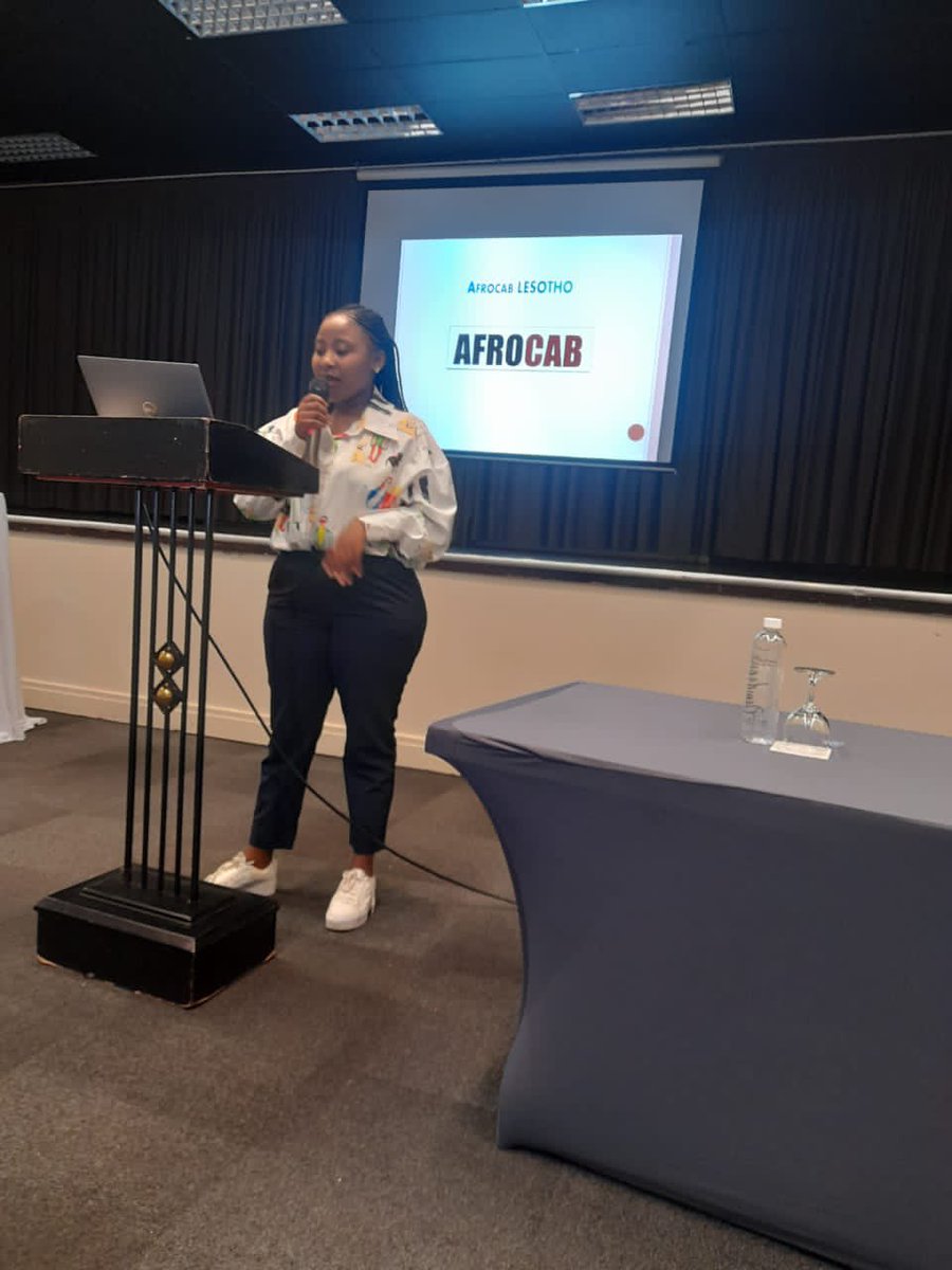 BahatiHauleTz's tweet photo. Comrades in Lesotho @afrocab_hiv holding out their Optimal CAB project Close out meeting.Great thanks to @ClintonFdn @UTDCommunities https://t.co/AoYpJ2UIDx