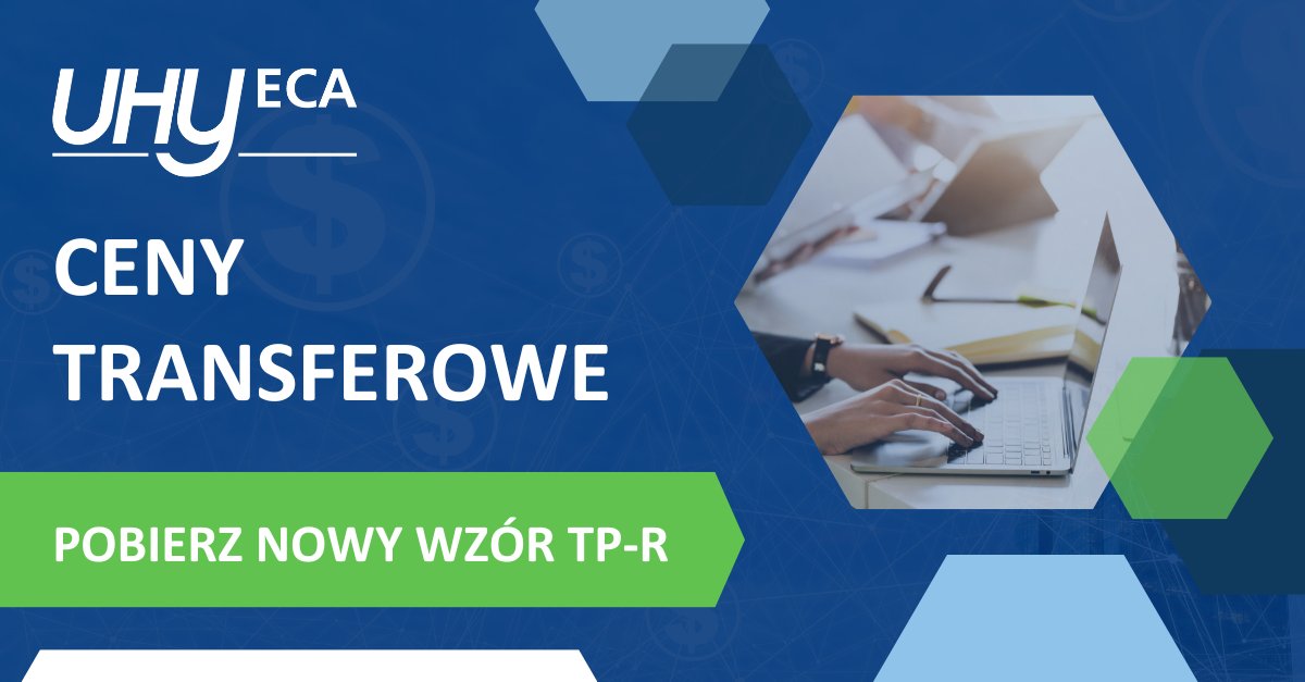 Nowe formularze TP-R! Co zmieniono? Kto jest zoobowiązany do składania informacji o cenach transferowych, co przygotować oraz jaki jest termin na ich złożenie? 🤔

Tego dowiecie się, czytając nasz najnowszy wpis na blogu! Zapraszamy do lektury! ⬇️⬇️
bit.ly/UHY-ECA-Kinga-…