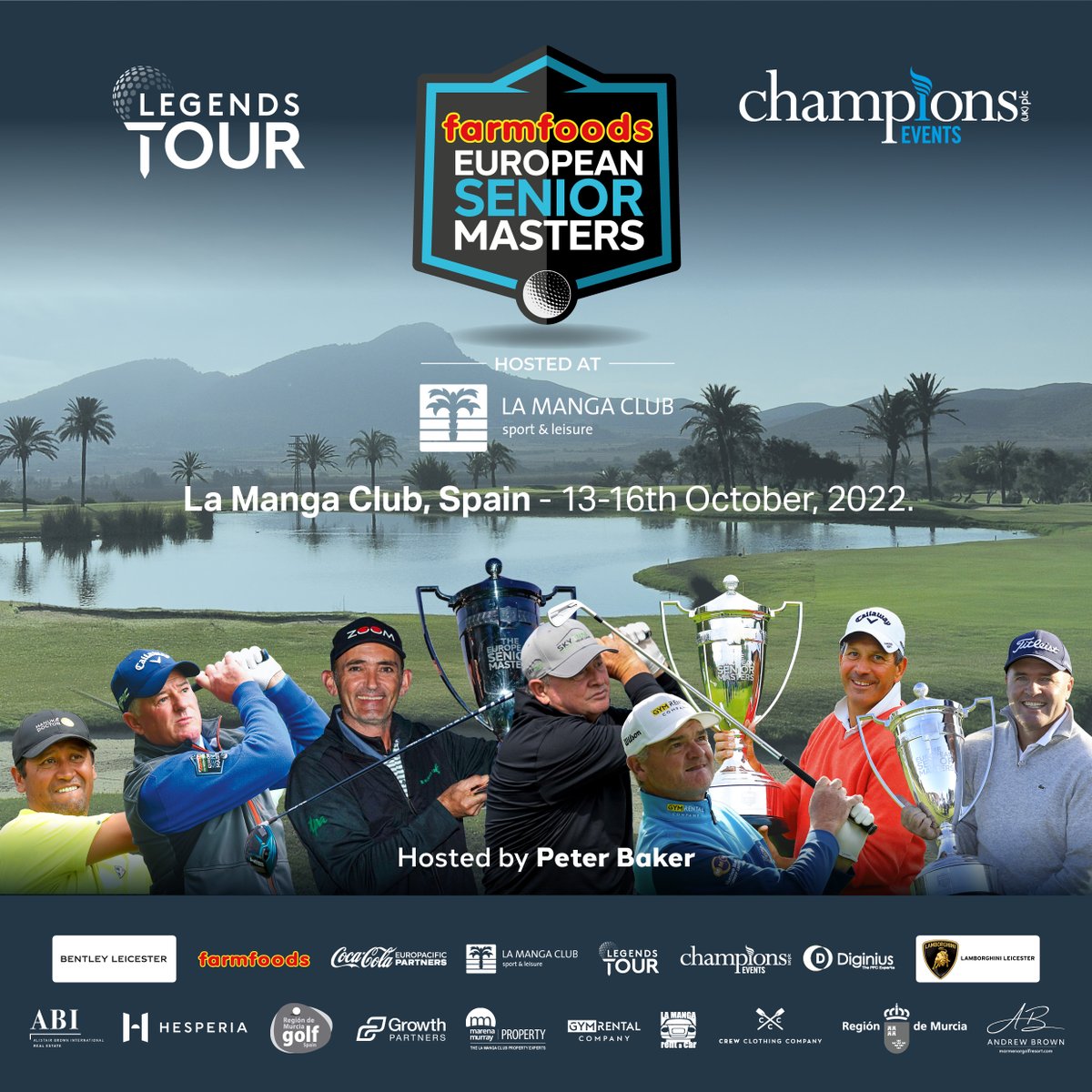 1 week to go until the Farmfoods @ESMastersGolf returns at @LaMangaClub , Spain! 

The championship will take place from the 13th to the 16th of October. 

Who do you think takes 1st place this year?

#FESM22 #ESM22 #FESM #ESM #Golf  

europeanseniormasters.com