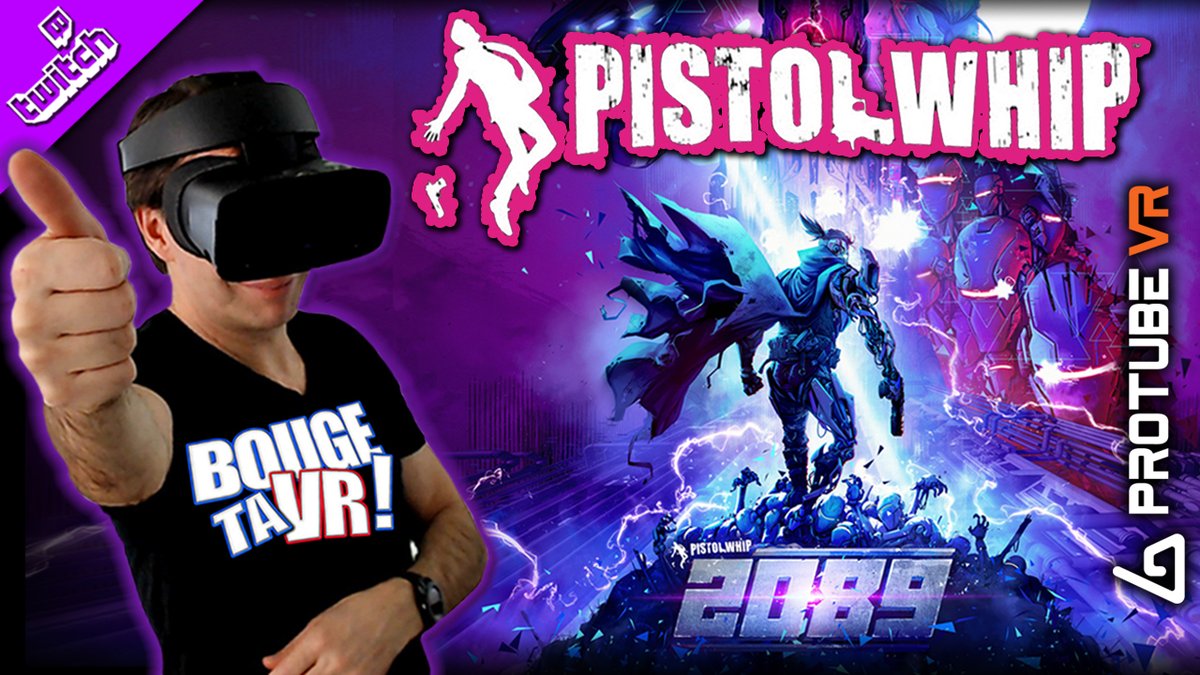 Hello les Sportifs VR !
Rendez-vous dans #BougeTaVR à 11h45 sur #TWITCH pour du PISTOL WHIP avec le PROVOLVER de ProTube VR ! ça rigole plus 😂 
👉 twitch.tv/virtualgo

@ProTubeVR #pistolwhip #VirtualReality #realitevirtuelle @PistolWhipVR #provolver #protubevr