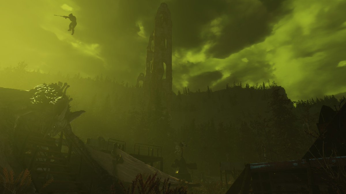 Manti_Inc's tweet photo. Happy #Fallout25 to all players!🎂 Here are some #Fallout76 pictures of the #CranberrryBog region in #Appalachia. #VirtualPhotography #Radstorm #TheAdventuresOfYourMum https://t.co/KjAQiCERsX