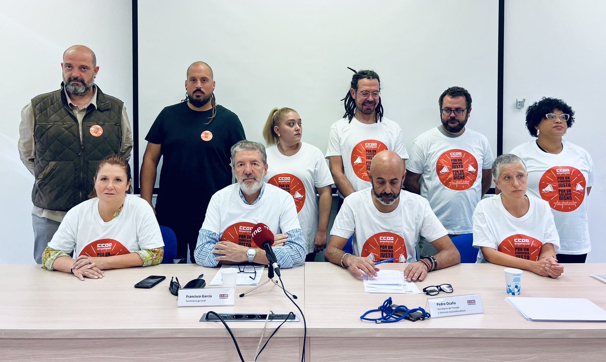 feccoo's tweet photo. “Exigimos se realicen los incrementos salariales para un colectivo de más de 200.000 personas en el ámbito de centros de atención a personas con discapacidad” @oca_ocaa #ConvenioJustoDiscapacidad #SalarioOConflicto https://t.co/L6o00MCCzR