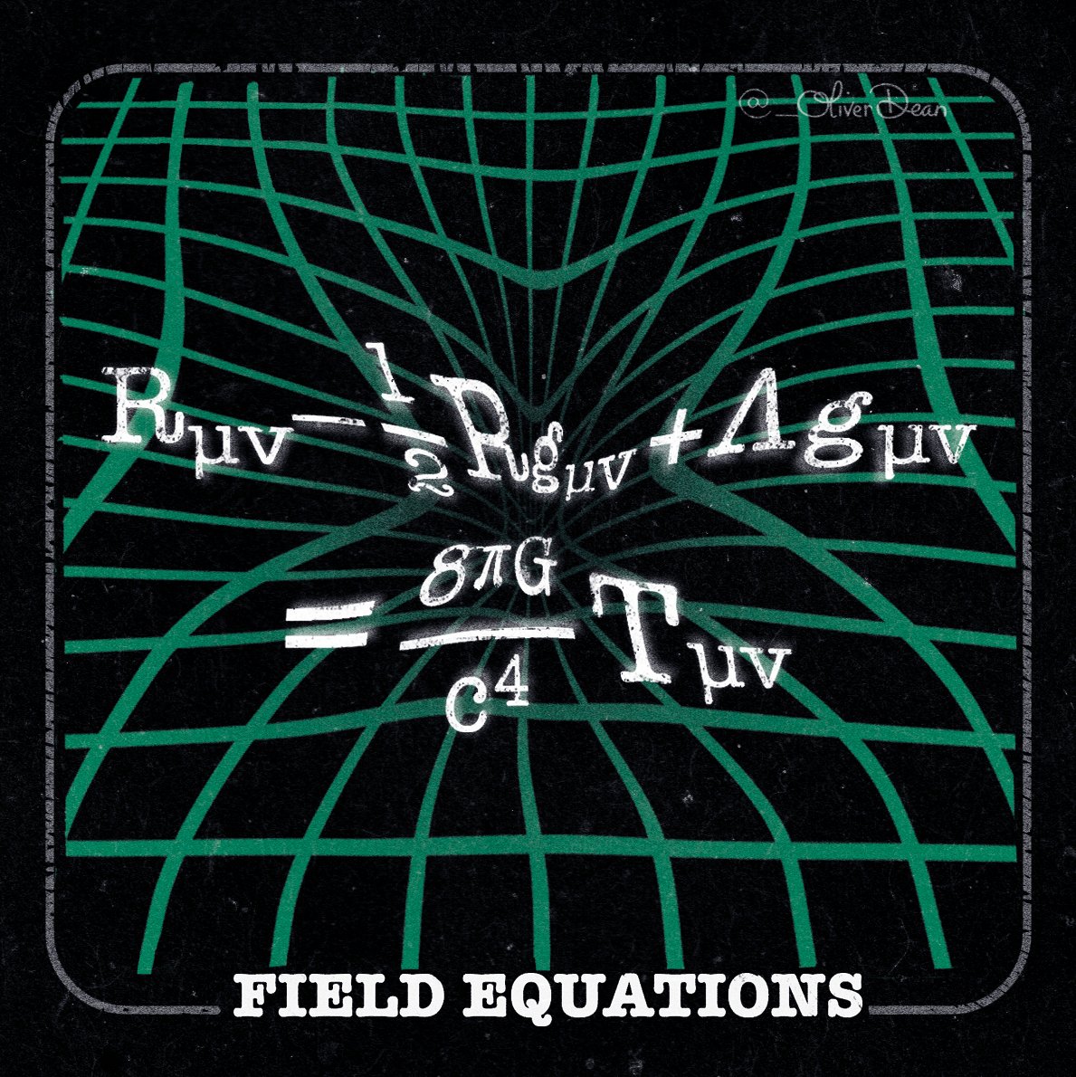 _oliverdean's tweet photo. Field Equations 🌐🌌

#EFE #fieldequations #spacetime #illo https://t.co/8ORHEJNf0W