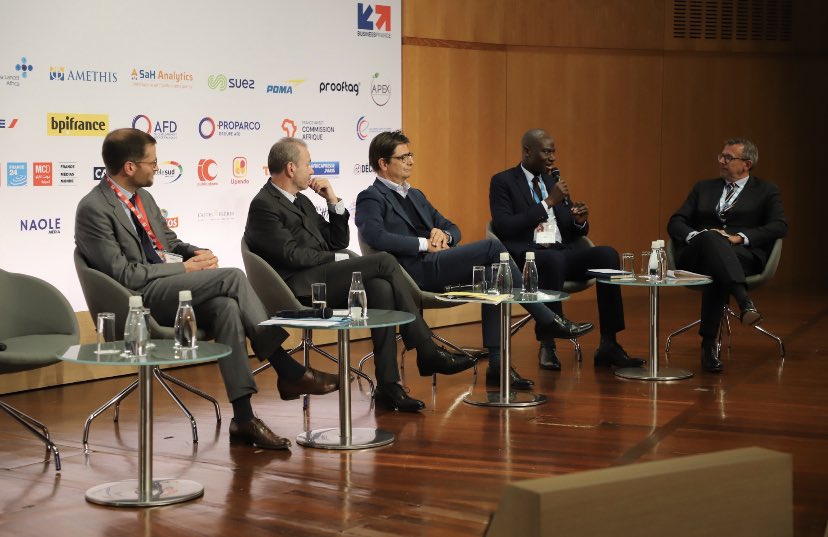 Quel plaisir d’être de retour à #AmbitionAfrica dont j’ai eu l’honneur d’ouvrir la 4e édition avec <a href="/BrunoLeMaire/">Bruno Le Maire</a> &amp; <a href="/becht_olivier/">Olivier Becht</a>. Je suis aussi intervenu sur le sujet des chaînes de valeurs euro-africaines. Nous tous, œuvrons pour le développement de nos relations d’affaires !