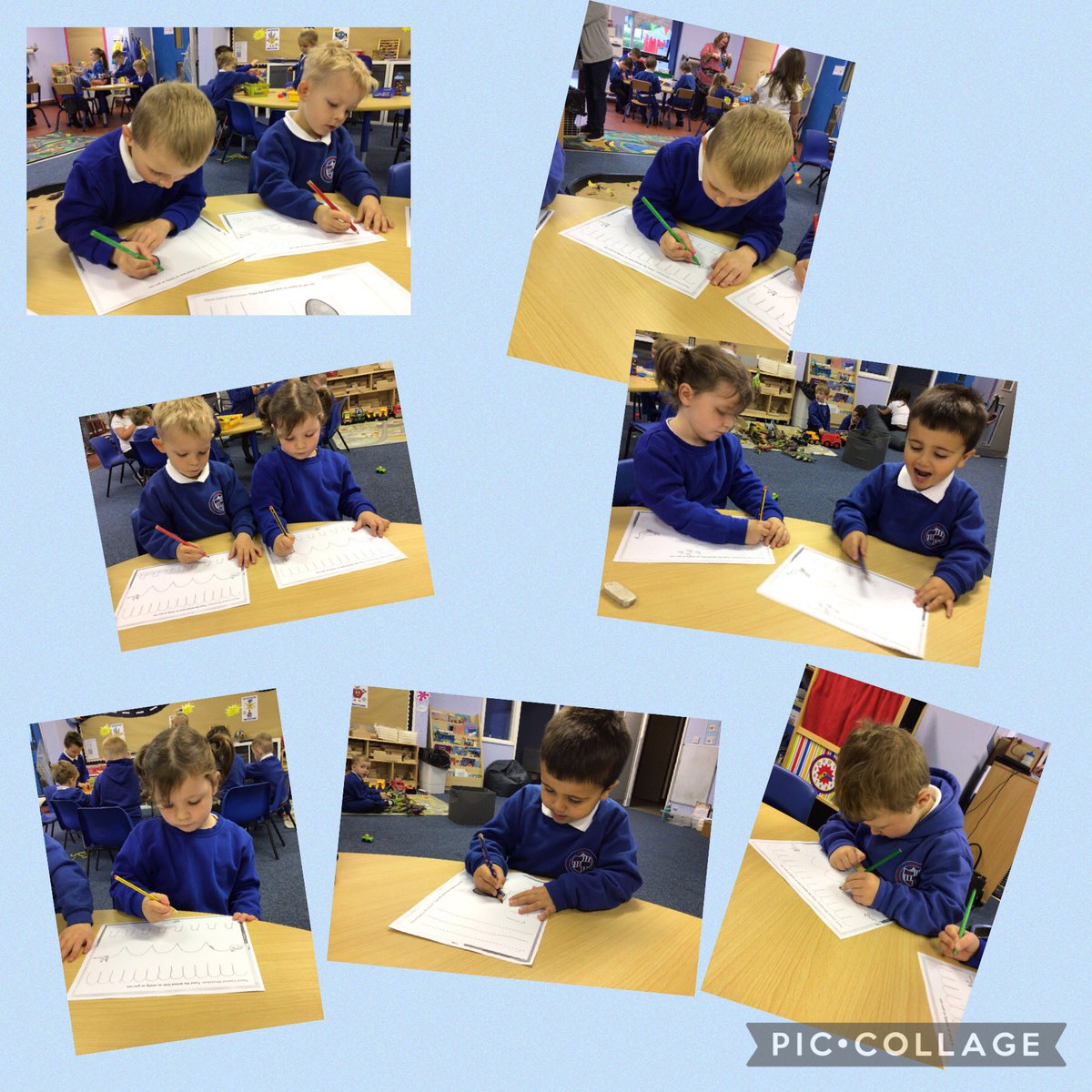 Look at our confident learners practising their pencil skills this morning. ✏️ Bendigedig everyone you did a brilliant job. ⭐️ #ambitiouscapablelearners @DeightonPrimary <a href="/DPSWitcombe/">Witcombe</a> <a href="/DpsRutter/">DPSRutter</a>