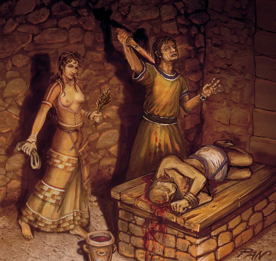 Ritual Human Sacrifice in Mycenaean Crete? A skull of a young girl puzzles experts