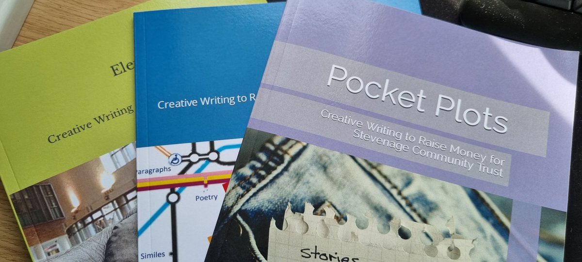 CreativeHatKH's tweet photo. Something rather special is on the horizon ... a third charity pamphlet ... and it's rather beautiful! #pocketplots #creativewriting #justgiving out later today ... https://t.co/BCZm27oenZ