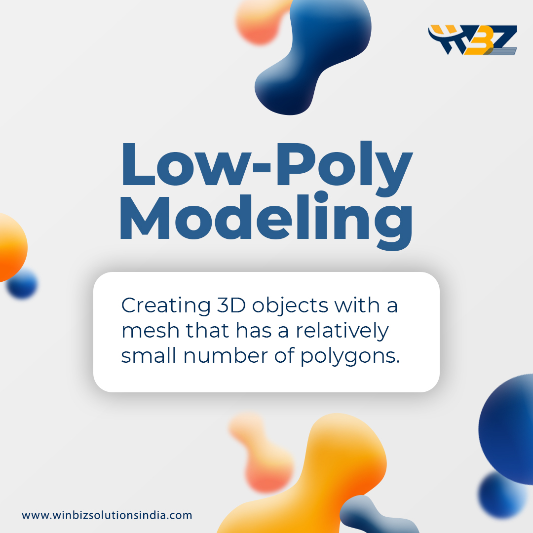 Are you aware of low-poly 3D modeling? If not, this post is for you.

Stay tuned for more such 3D modeling updates!

#winbizsolutionsindia #lowpolymodeling #polygon #polygonmesh #polymodeling #lowpoly #3ddesigns #3dmodeling #polygonalmodeling #3dgraphics