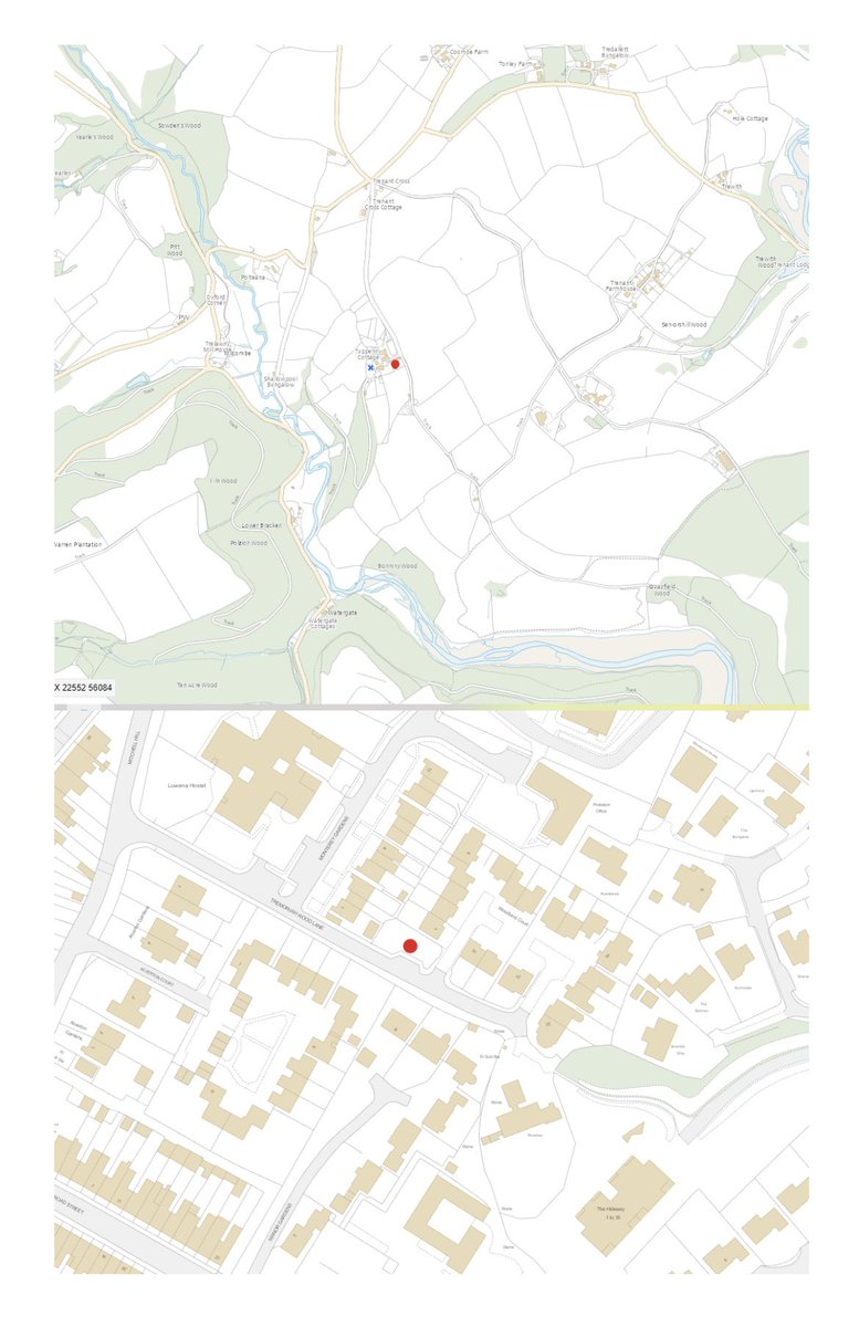 InfluencePlan's tweet image. Guess which site got planning  permission from @CornwallCouncil for the construction of a new dwelling and which one got refused today?
